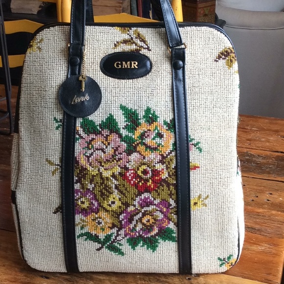 Lark Vintage Needle Point Bag - Picture 3 of 7